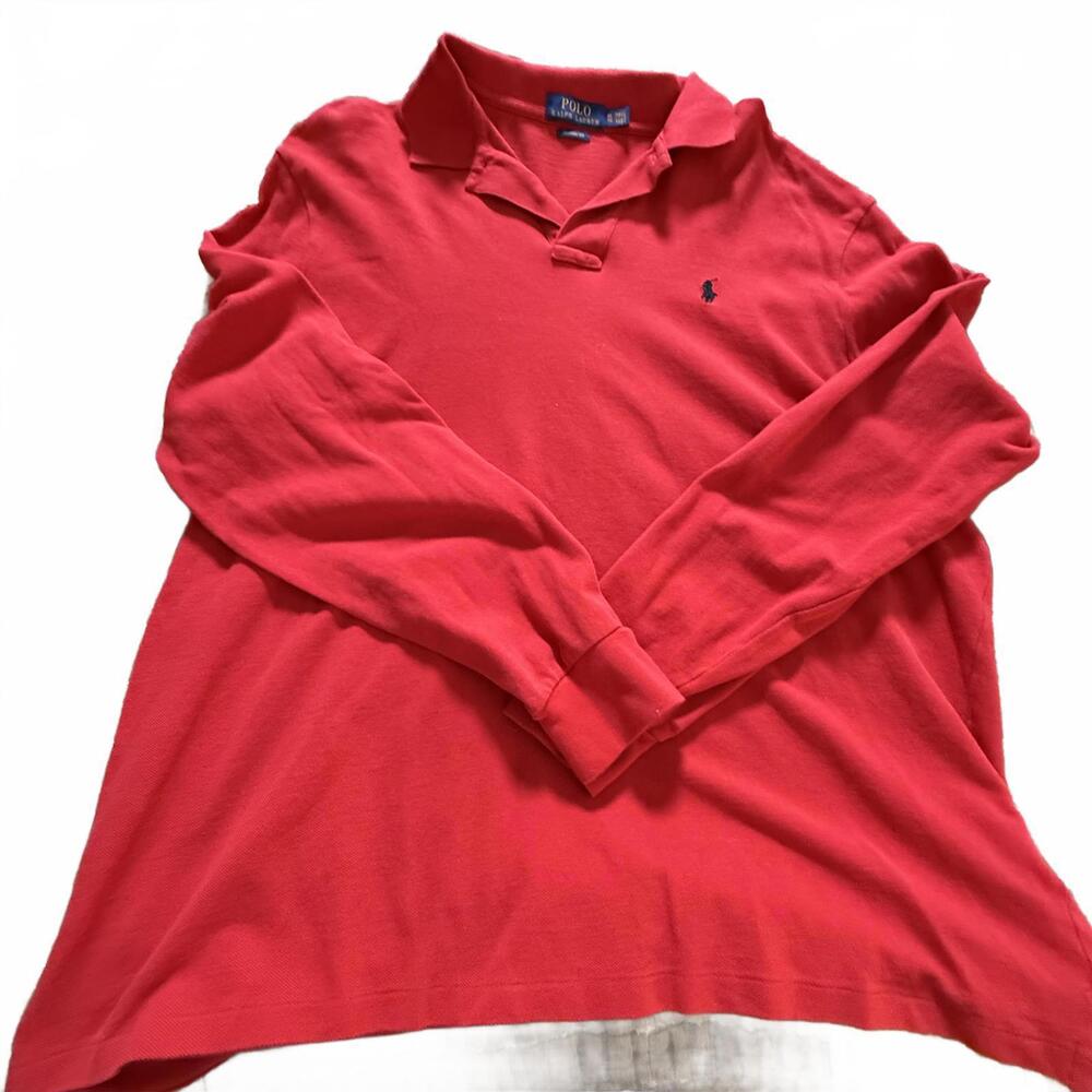 POLO RALPH LAUREN Men's Classic Fit SZ XL 1/4 Button long sleeve polo. Preppy